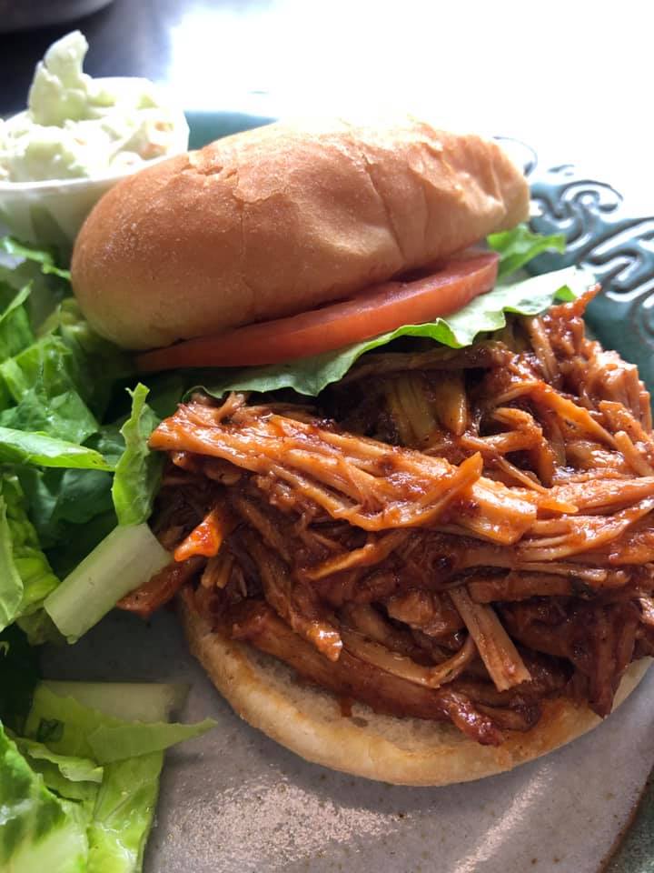 BBQ pulled pork at O'Sheas Pub and Eatery