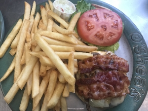 Shamrock Burger at O'Shea's Pub and Eatery